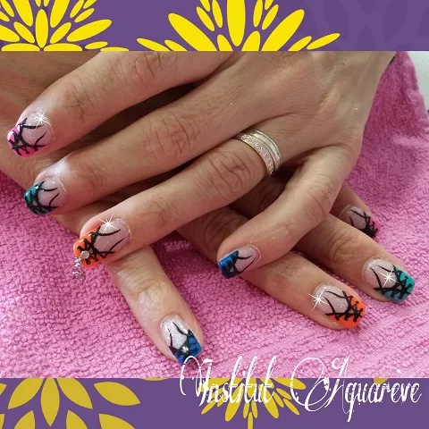 Decor ongle Institut Aquareve Pusey
